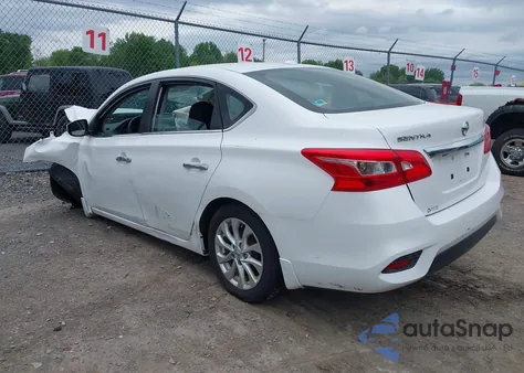 2019 Nissan Sentra Sv z USA, uszkodzony, nr VIN 3N1AB7AP0KY259361